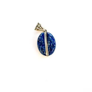Lapis Lazuli Kiki Pendant | Artisan Jewelry | Handmade in Chile