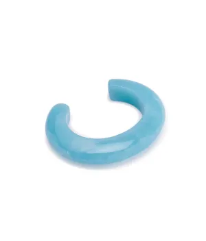 Lizzie Fortunato - Ridge Cuff in Marbled Aquamarine