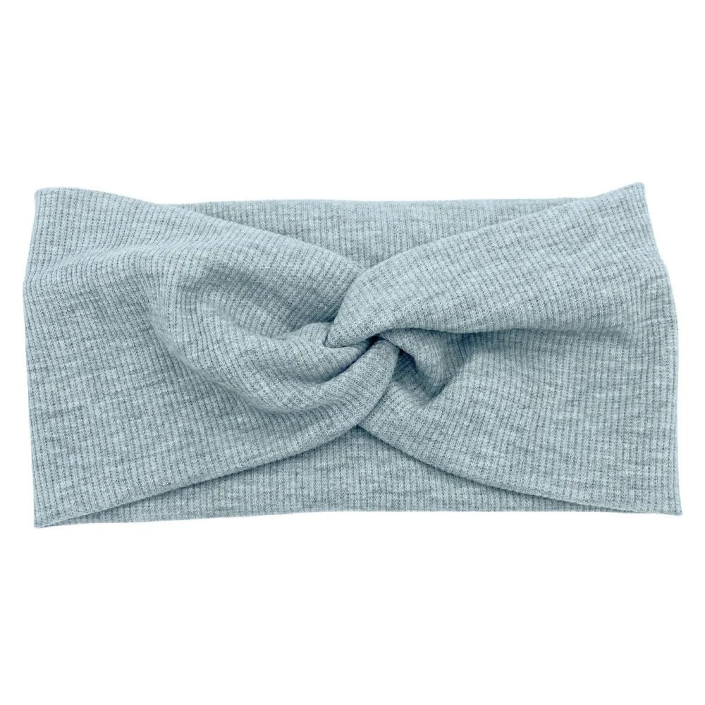 Lush Twist Headband - Grey