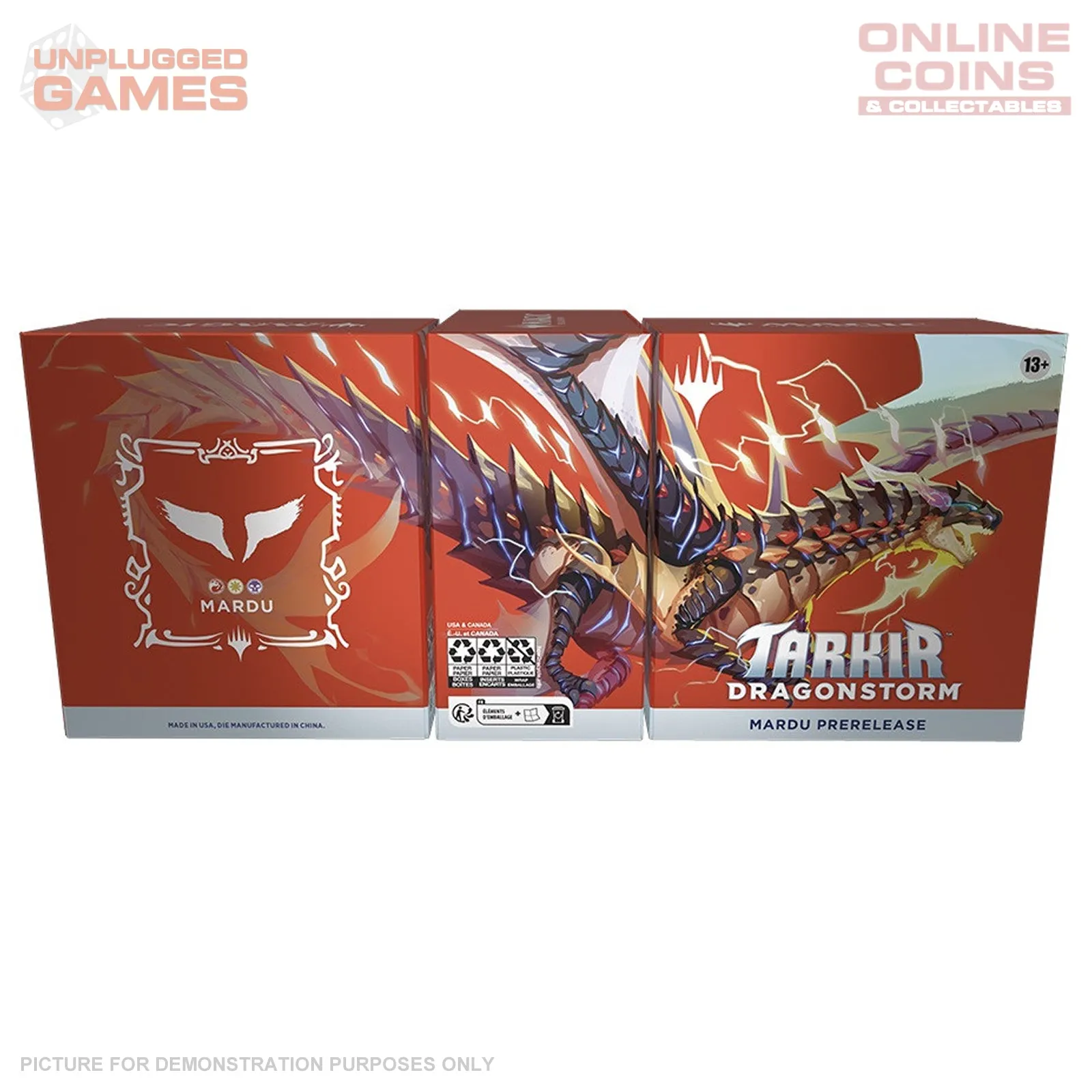 Magic the Gathering Tarkir Dragonstorm Prerelease Pack - MARDU