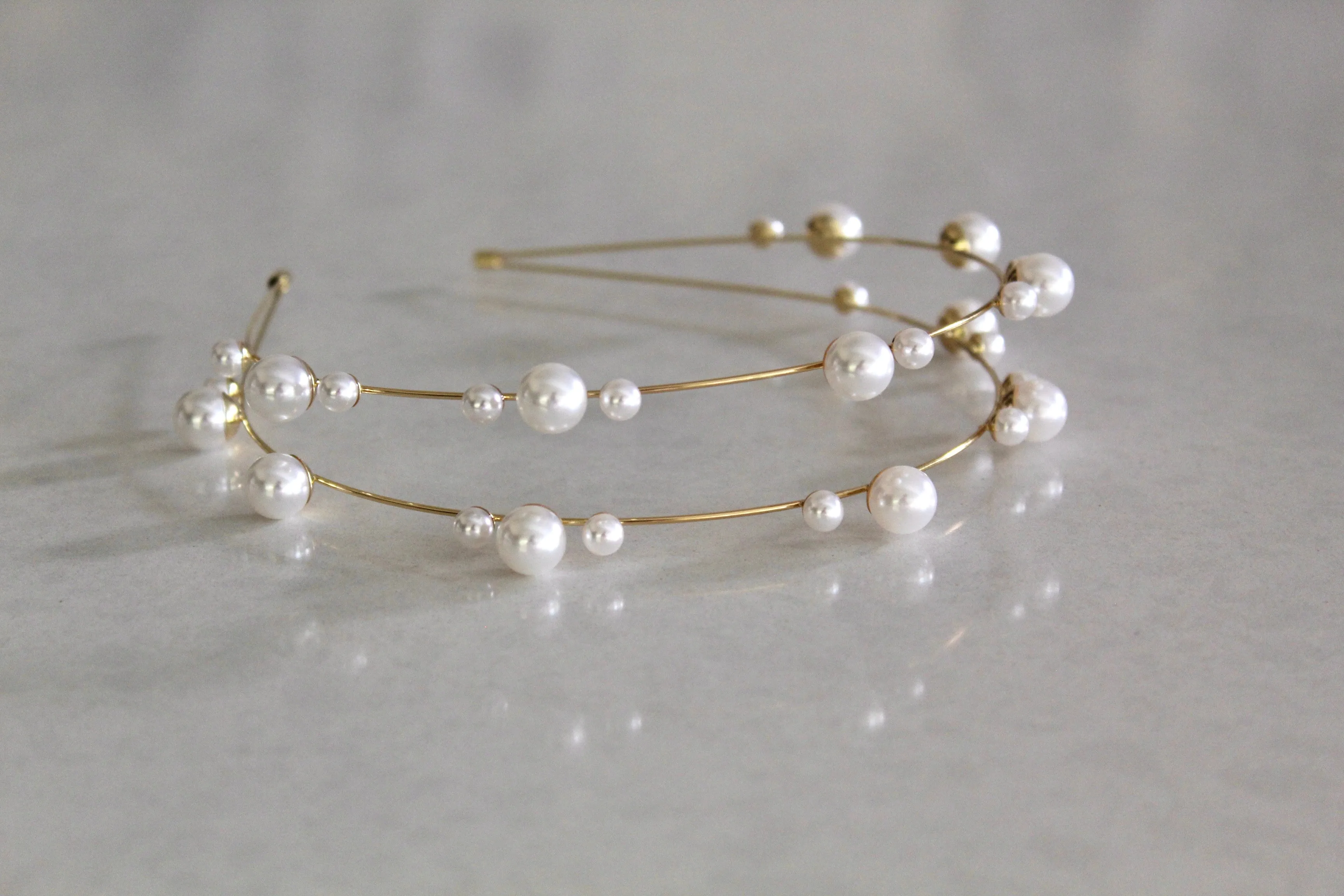 Minimalist Pearl Headband