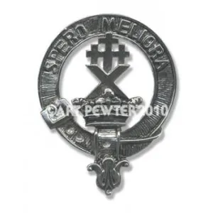 Moffat Clan Crest Brooch