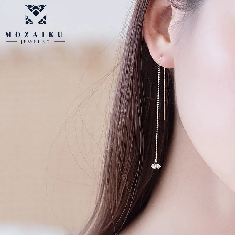 Mozaiku Golden Radiance Lotus Earrings