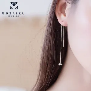 Mozaiku Golden Radiance Lotus Earrings