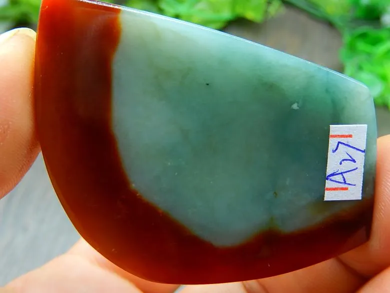 Natural Jade Jadeite Raw (40g, 52X43X6mm)