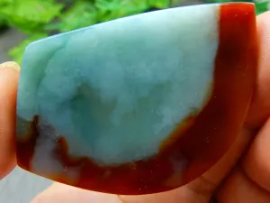Natural Jade Jadeite Raw (40g, 52X43X6mm)