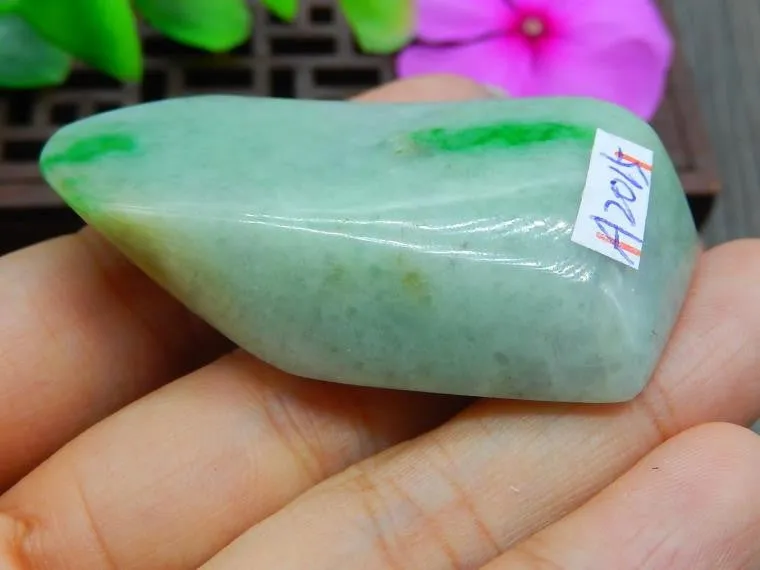 Natural Jade Jadeite Raw (41g, 56X26X13mm)