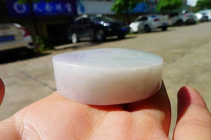 Natural Jade Rough Jadeite Raw (106g,5.25X1.4cm)