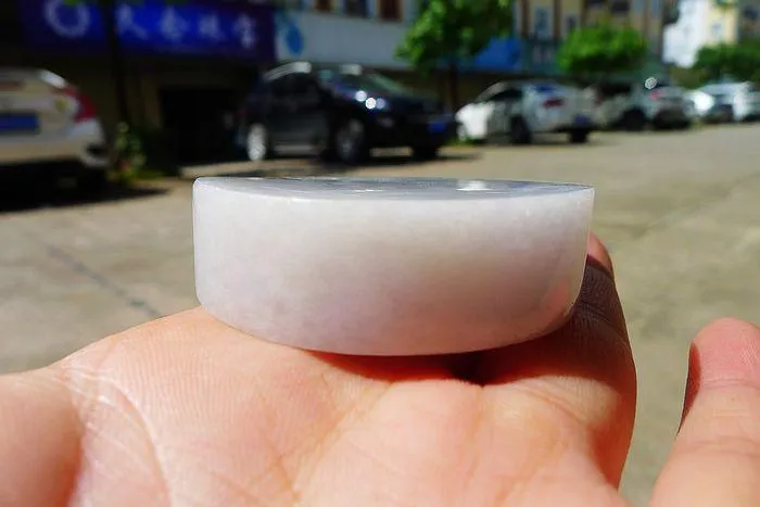 Natural Jade Rough Jadeite Raw (106g,5.25X1.4cm)