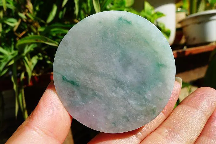 Natural Jade Rough Jadeite Raw (115g,5.25X1.5cm)