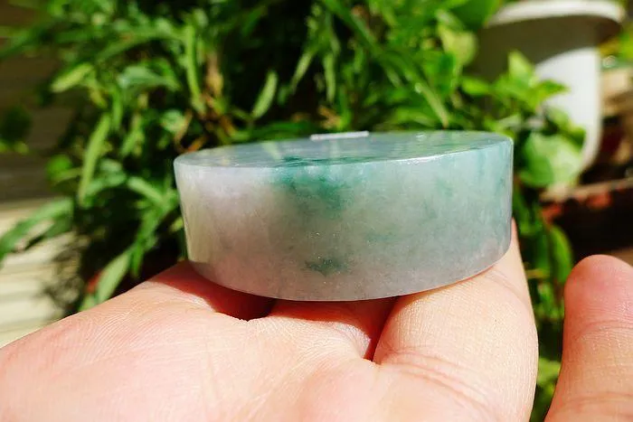 Natural Jade Rough Jadeite Raw (115g,5.25X1.5cm)