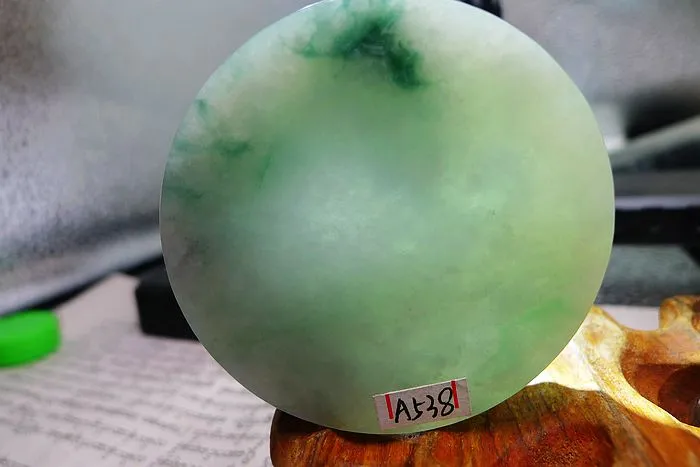 Natural Jade Rough Jadeite Raw (115g,5.25X1.5cm)