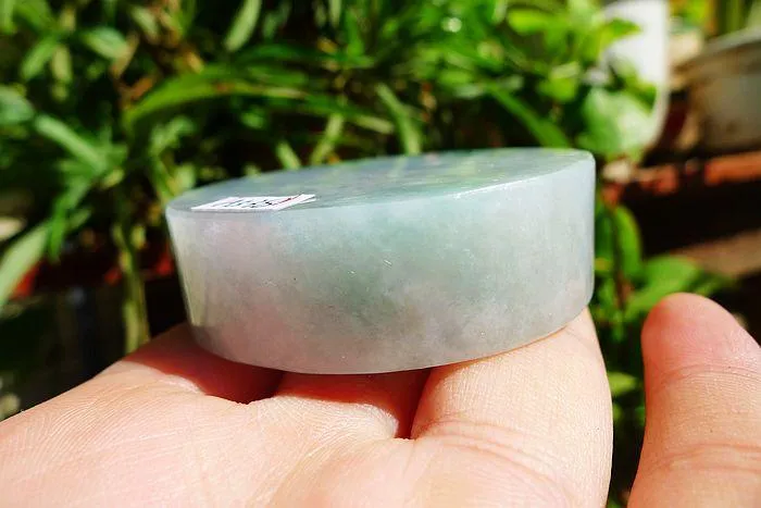 Natural Jade Rough Jadeite Raw (115g,5.25X1.5cm)