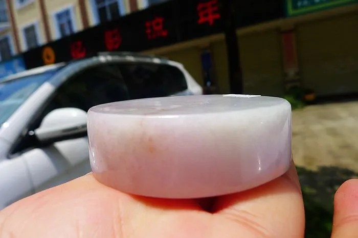 Natural Jade Rough Jadeite Raw (115g,5.3X5.3X1.6cm)
