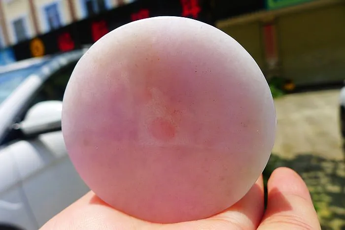Natural Jade Rough Jadeite Raw (115g,5.3X5.3X1.6cm)