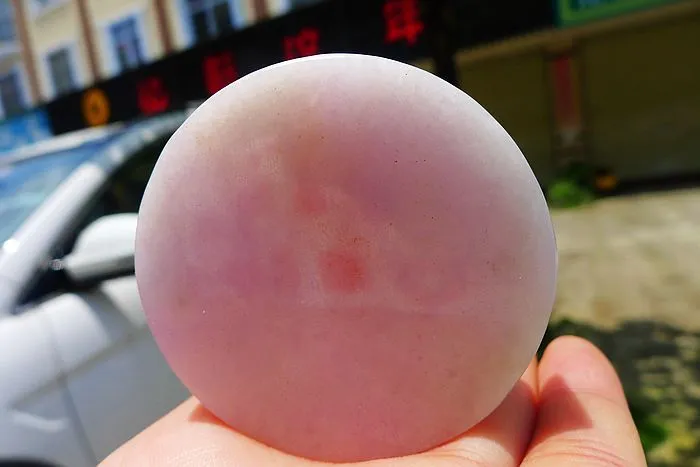 Natural Jade Rough Jadeite Raw (115g,5.3X5.3X1.6cm)