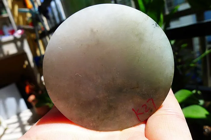 Natural Jade Rough Jadeite Raw (127g,5.3X1.8cm)