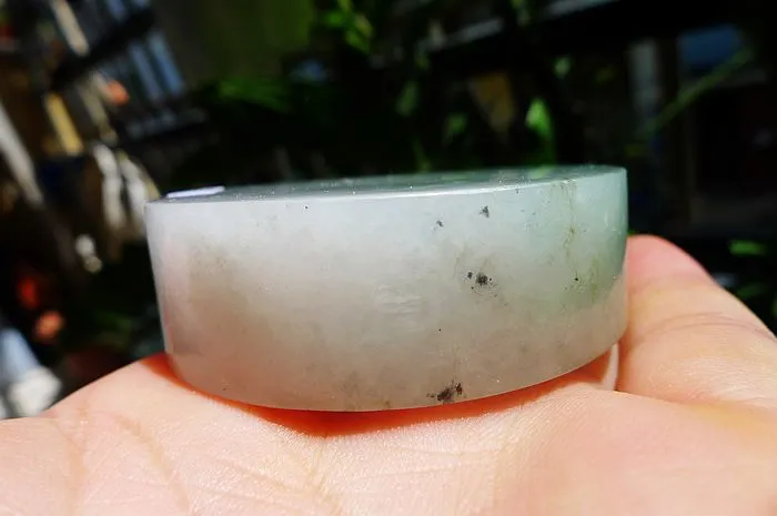 Natural Jade Rough Jadeite Raw (127g,5.3X1.8cm)
