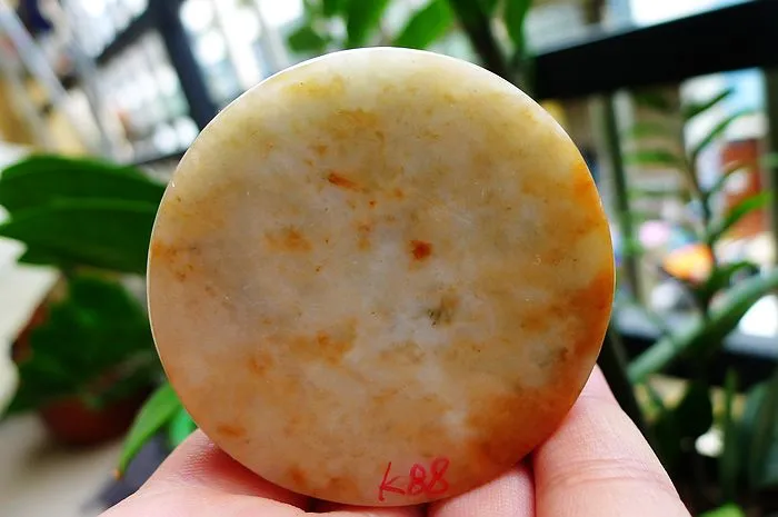Natural Jade Rough Jadeite Raw (127g,5.5x1.66cm)