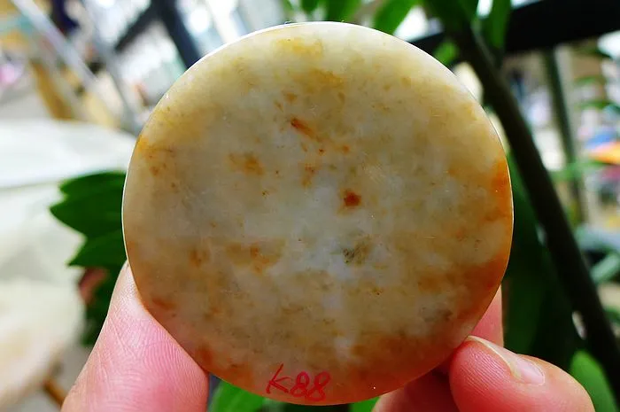 Natural Jade Rough Jadeite Raw (127g,5.5x1.66cm)