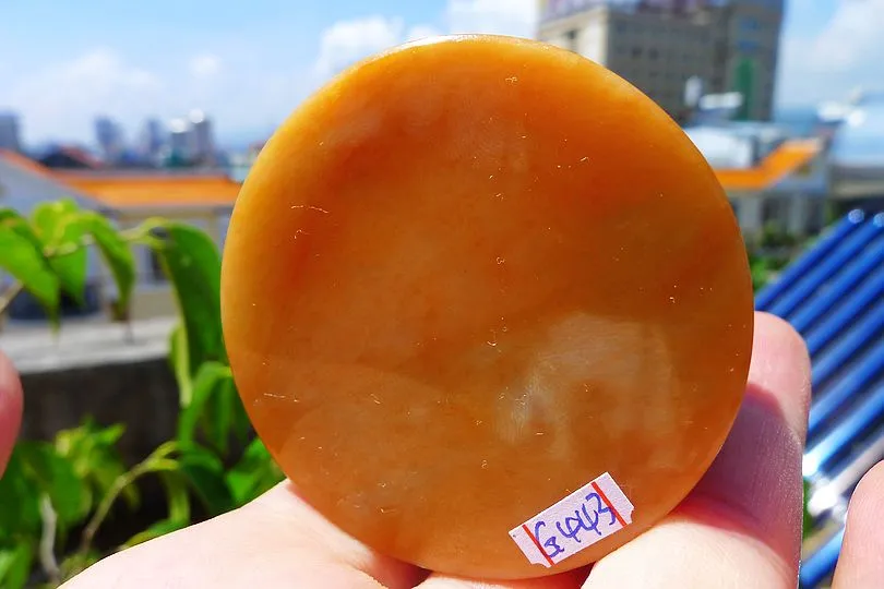 Natural Jade Rough Jadeite Raw (145g,5.4X5.4X1.85cm)