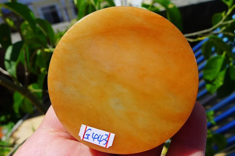 Natural Jade Rough Jadeite Raw (145g,5.4X5.4X1.85cm)