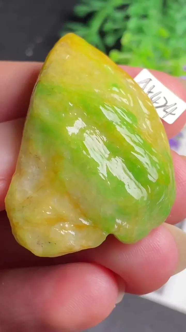 Natural Jade Rough Jadeite Raw (14g,37X29X9.5mm)-A5424