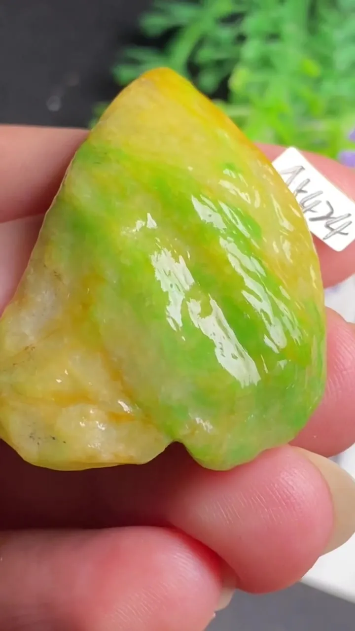 Natural Jade Rough Jadeite Raw (14g,37X29X9.5mm)-A5424