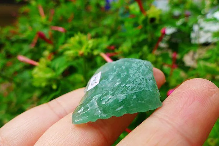 Natural Jade Rough Jadeite Raw (16g,3.9X2.8X0.75cm)