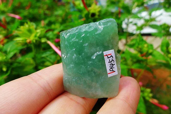 Natural Jade Rough Jadeite Raw (16g,3.9X2.8X0.75cm)