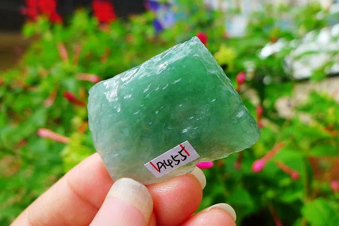 Natural Jade Rough Jadeite Raw (16g,3.9X2.8X0.75cm)