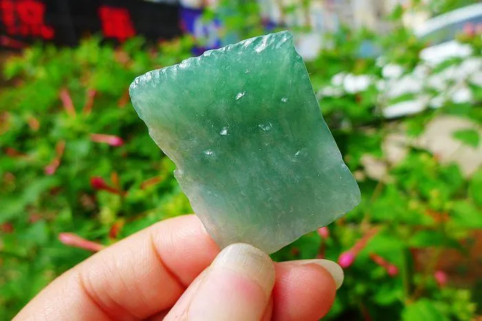 Natural Jade Rough Jadeite Raw (16g,3.9X2.8X0.75cm)