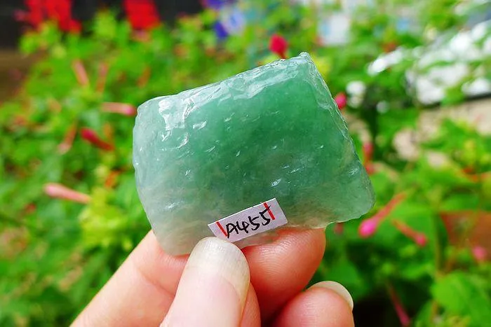 Natural Jade Rough Jadeite Raw (16g,3.9X2.8X0.75cm)