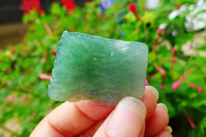 Natural Jade Rough Jadeite Raw (16g,3.9X2.8X0.75cm)