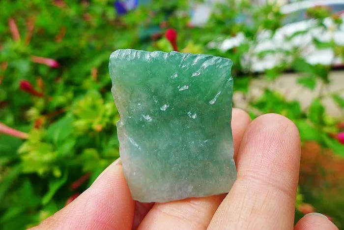 Natural Jade Rough Jadeite Raw (16g,3.9X2.8X0.75cm)