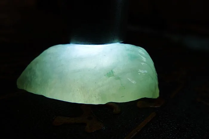 Natural Jade Rough Jadeite Raw (18g,3.4X2.5X1.3cm)
