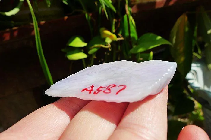Natural Jade Rough Jadeite Raw (23g,5.8X2.9X0.65cm)