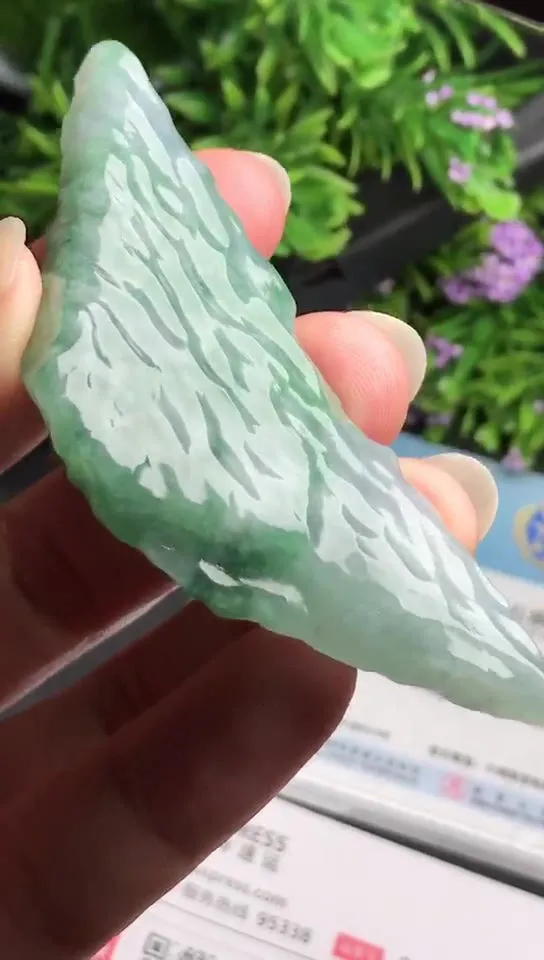 Natural Jade Rough Jadeite Raw (29g,5.4X3.3X0.85cm)-V3778