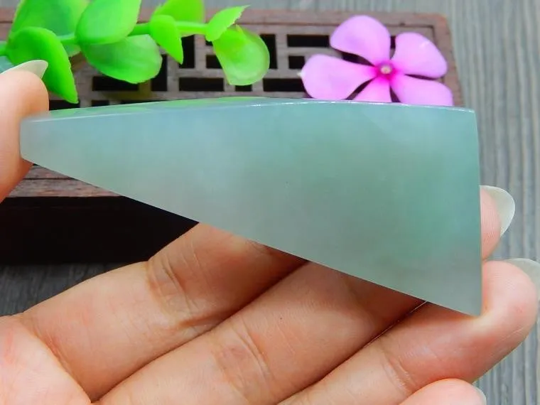 Natural Jade Rough Jadeite Raw (31g, 64X28X8.5mm)