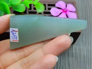 Natural Jade Rough Jadeite Raw (31g, 64X28X8.5mm)