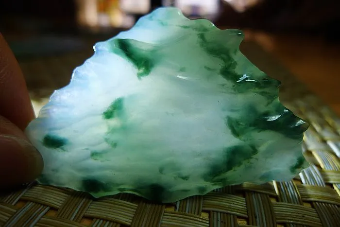 Natural Jade Rough Jadeite Raw (35g,6.1X3.6X1.05cm)
