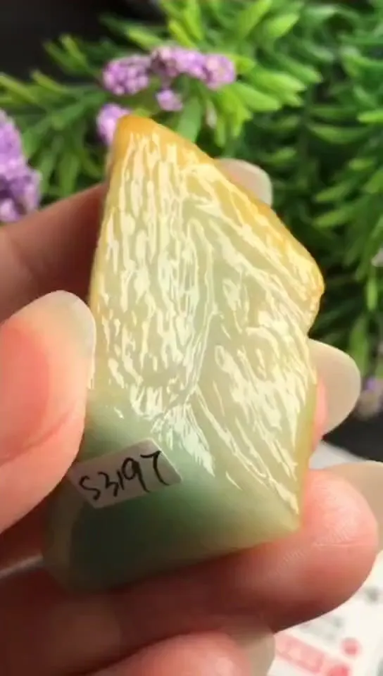 Natural Jade Rough Jadeite Raw (4.4x2.6x1.8cm)-S3197