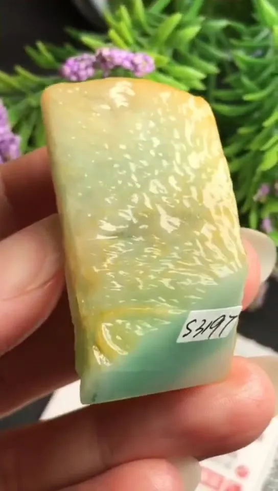 Natural Jade Rough Jadeite Raw (4.4x2.6x1.8cm)-S3197