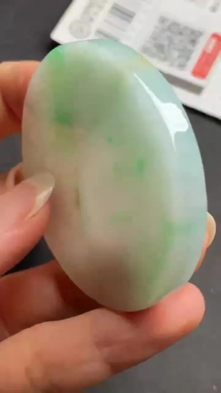 Natural Jade Rough Jadeite Raw (47g,5.3x5.3x0.64cm)-S6054