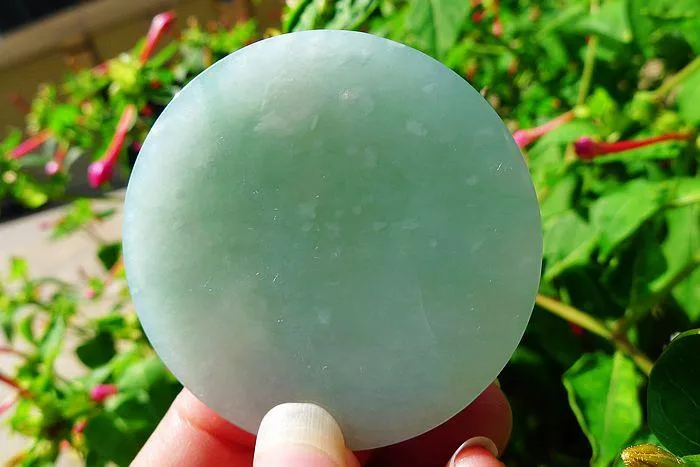 Natural Jade Rough Jadeite Raw (52g,5.2X0.7cm)