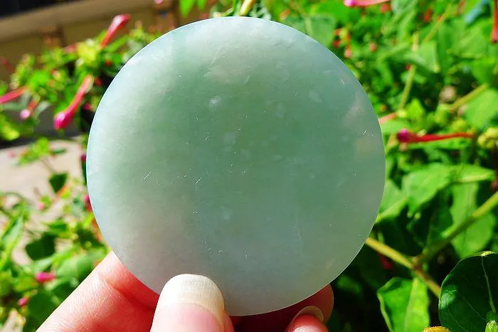 Natural Jade Rough Jadeite Raw (52g,5.2X0.7cm)