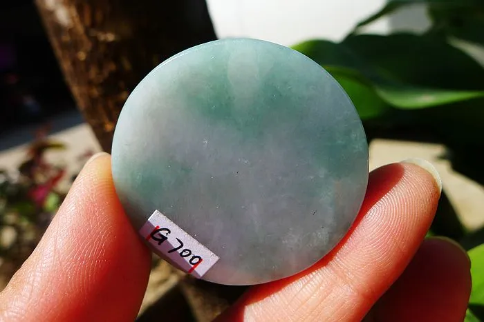 Natural Jade Rough Jadeite Raw (54g,3.75X3.75X1.5cm)