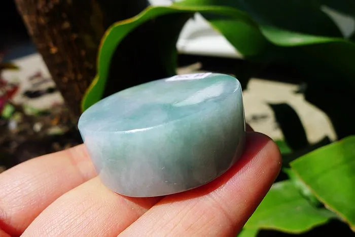 Natural Jade Rough Jadeite Raw (54g,3.75X3.75X1.5cm)