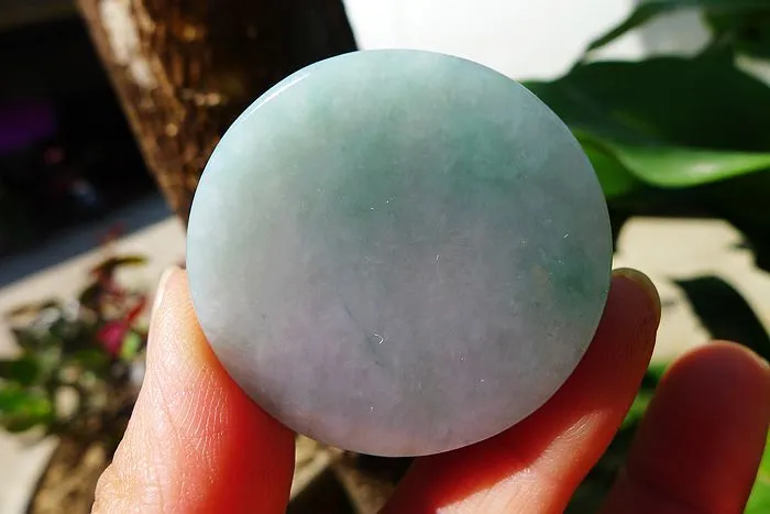 Natural Jade Rough Jadeite Raw (54g,3.75X3.75X1.5cm)
