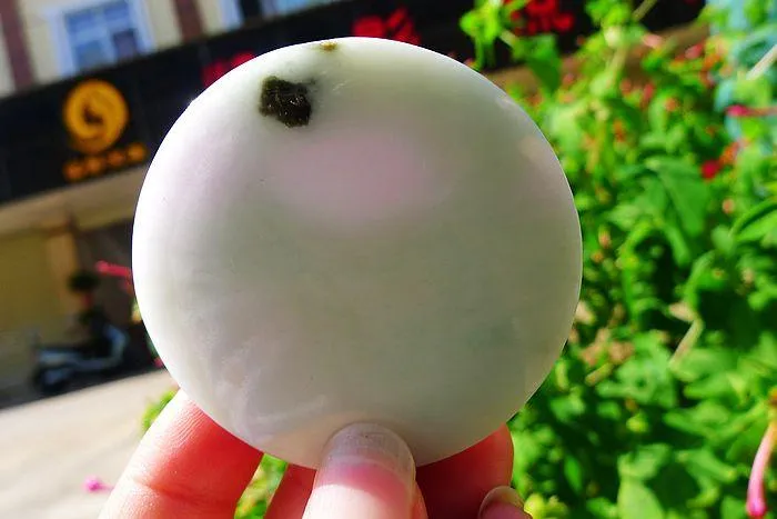 Natural Jade Rough Jadeite Raw (54g,5.3X0.7cm)